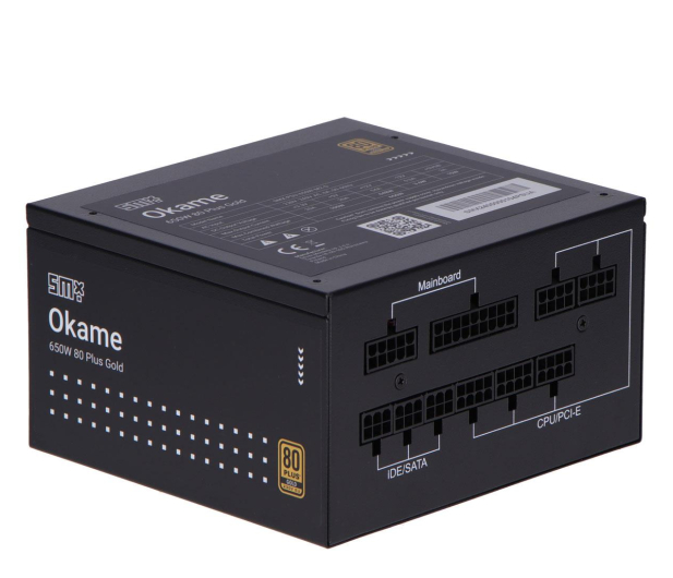 SMX Okame M2 650W 80 Plus Gold EU - 1246875 - zdjęcie
